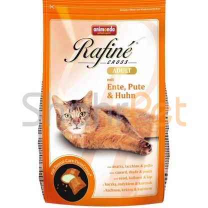غذای خشک گربه بالغ مغزدار رافینه انیموندا <br>Rafine Cross Adult Animonda