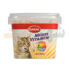 مولتی ویتامین گربه سانال مدل کاسه ای Salmon cup وزن 100 گرم