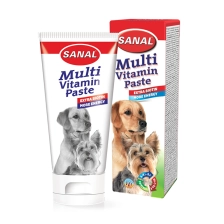 خمیر مولتی ویتامین سگ سانال مدل Multivitamin paste وزن 100 گرم