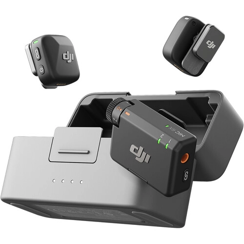 میکروفون یقه‌ای دی‌جی‌آی مدل DJI Mic Mini 2 دو کاربره