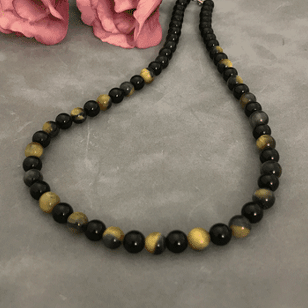 گردنبند انیکس وچشم ببر کد1241