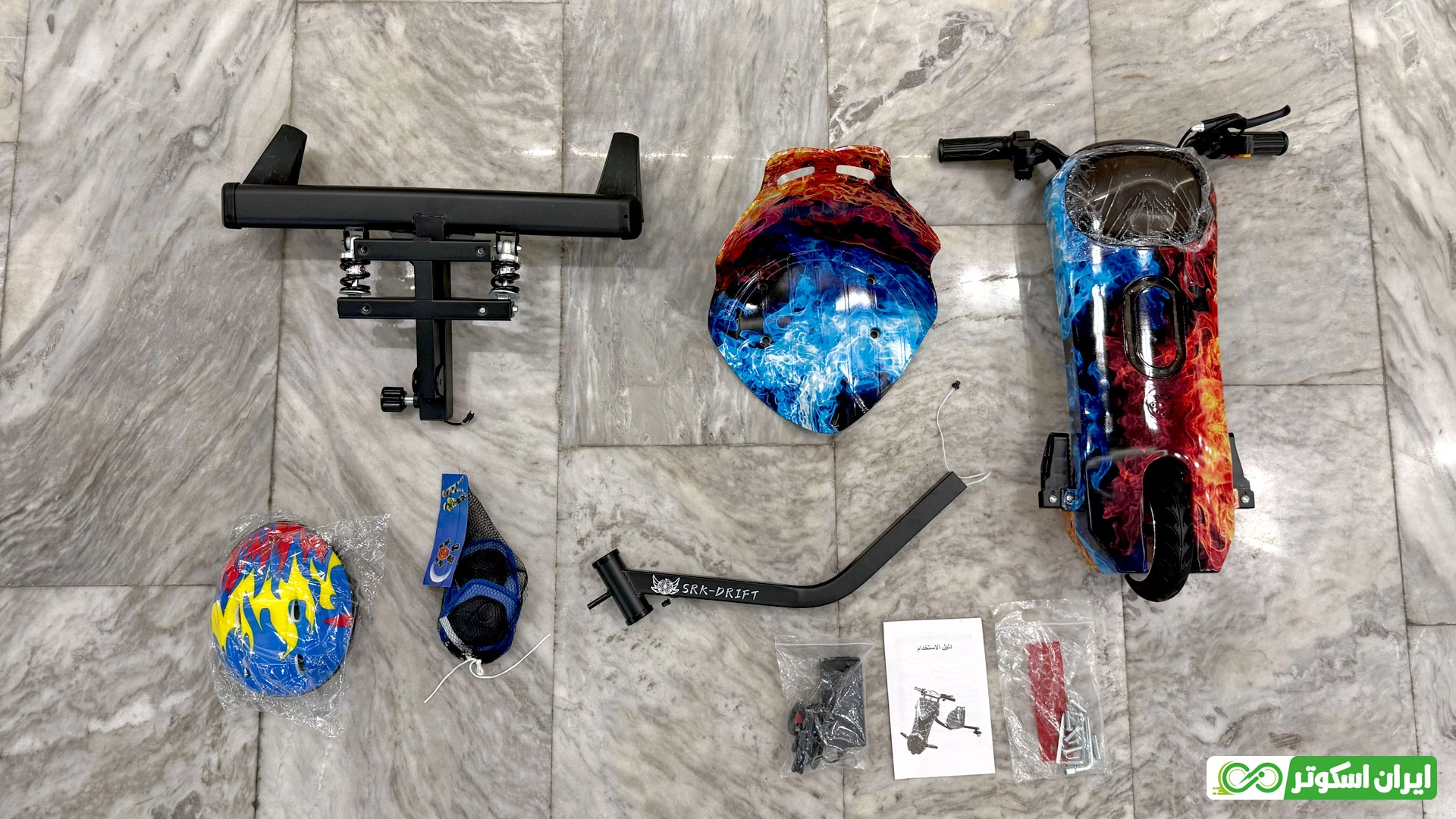 نصب و راه اندازی اسکوتر دریفت برقی