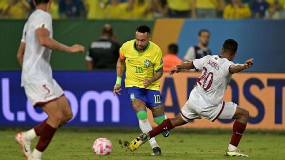 روزهای تلخ نیمار در تیم ملی برزیل