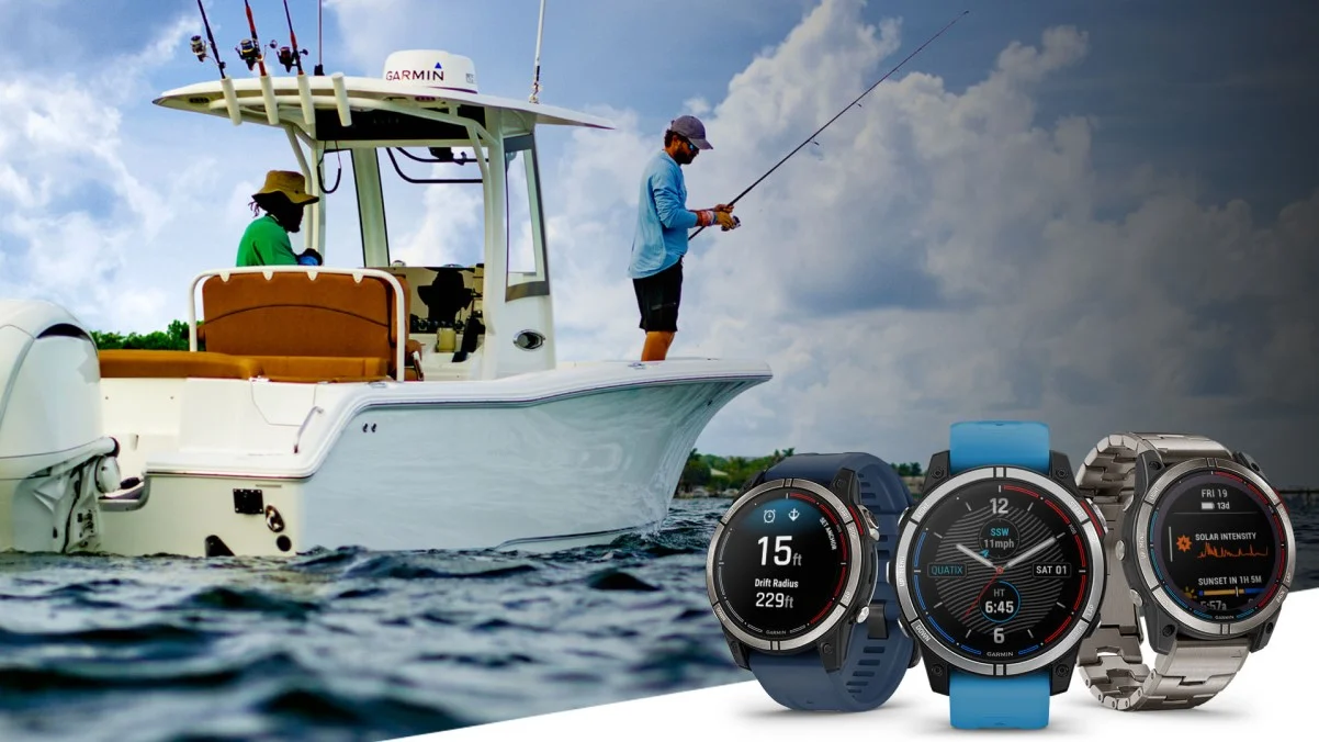 ساعت هوشمند Garmin quatix 7 به سبک زندگی فعال قایقران کمک می کند