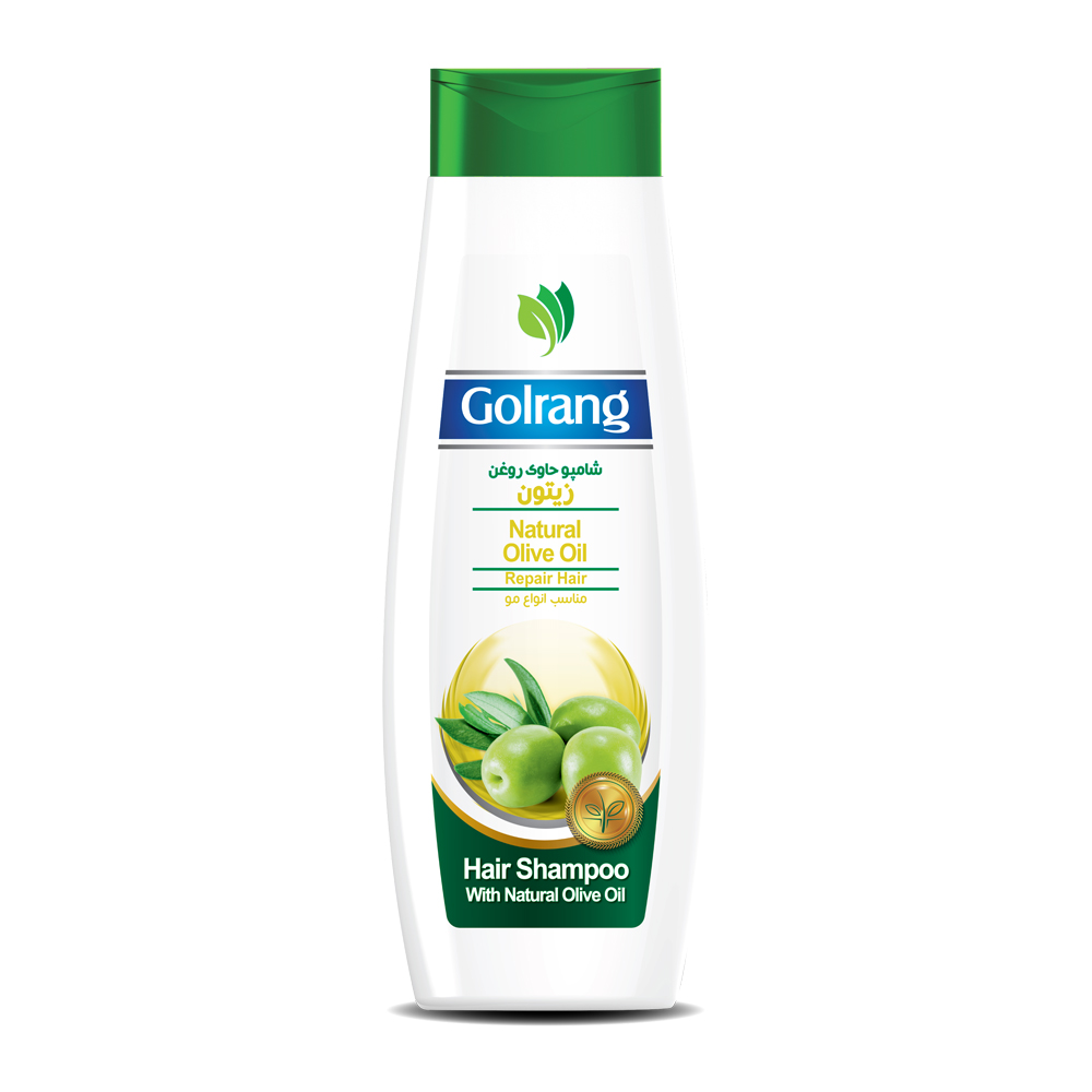 شامپو مو حاوی عصاره زیتون گلرنگ ۴۰۰ گرمی