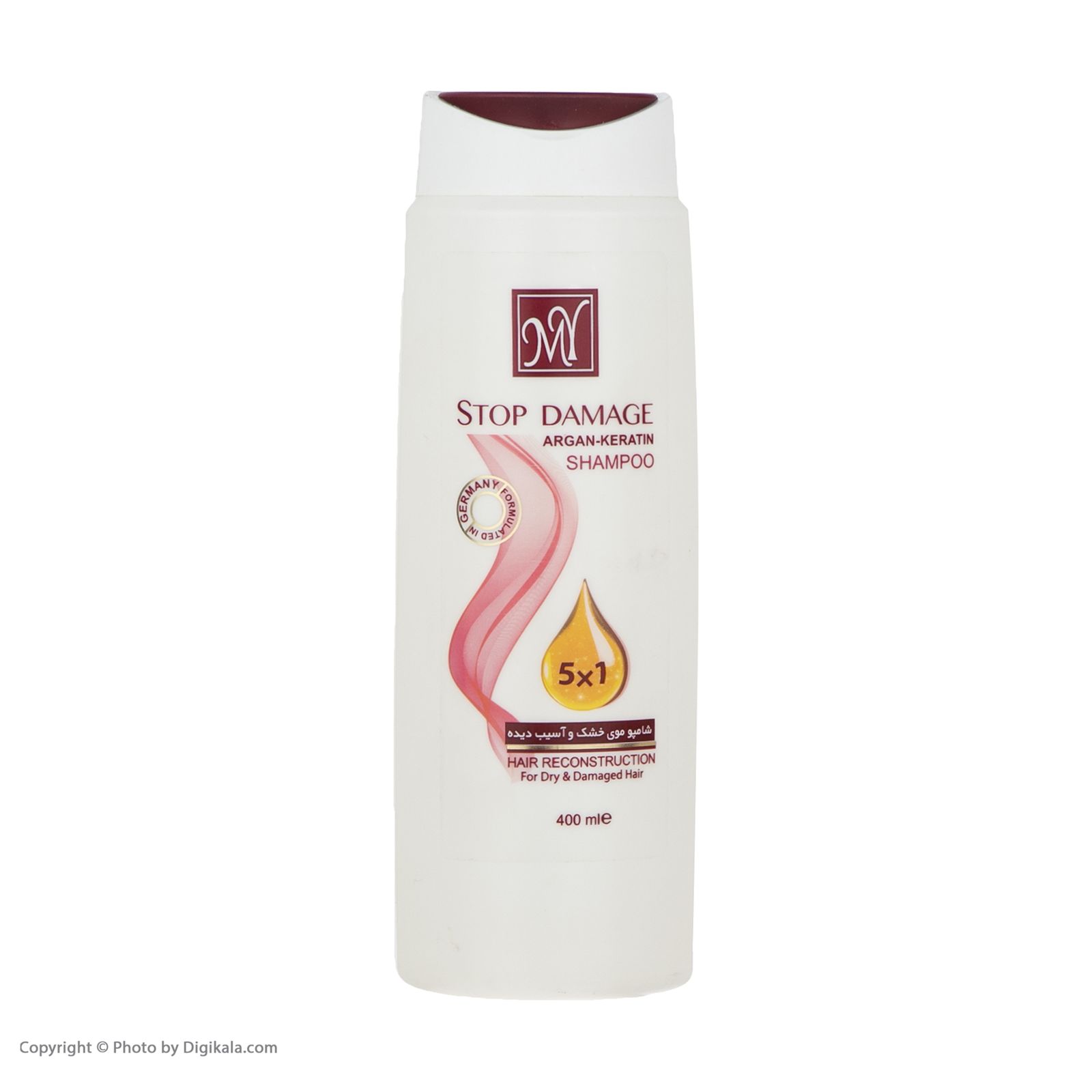 شامپو موی سر مناسب موهای خشک و آسیب دیده مای ۴۰۰ میلی