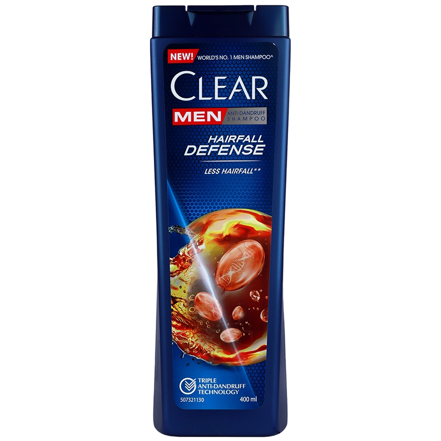 شامپو ضد شوره کلیر ویژه آقایان ۴۰۰ میلی لیتر