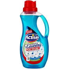 مایع لباسشویی اکتیو پلی واش آبی ۱/۵ لیتری