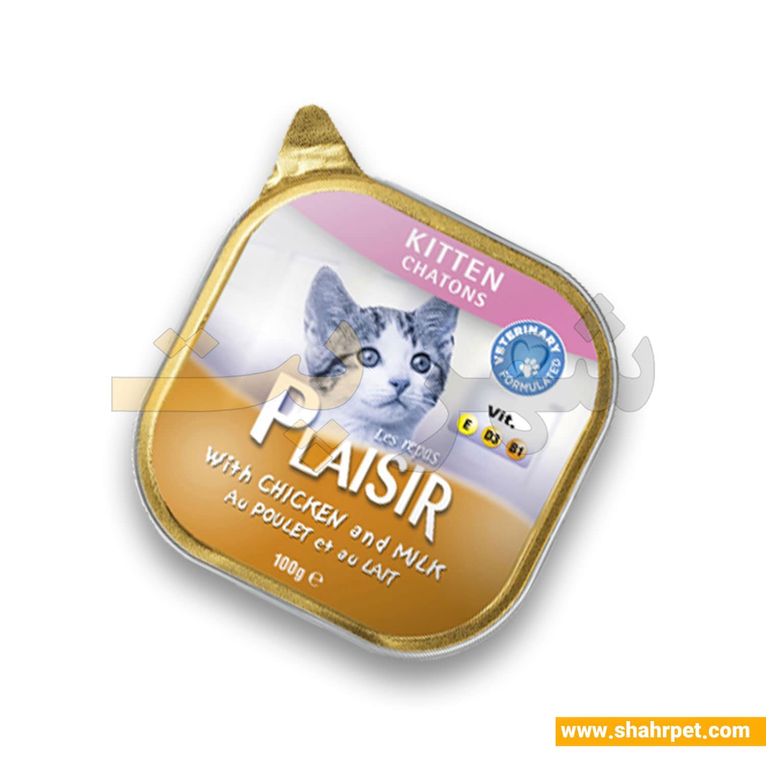 غذای مرطوب کاسه ای بچه گربه پلازیر ووم  Kitten Vom Plaisir